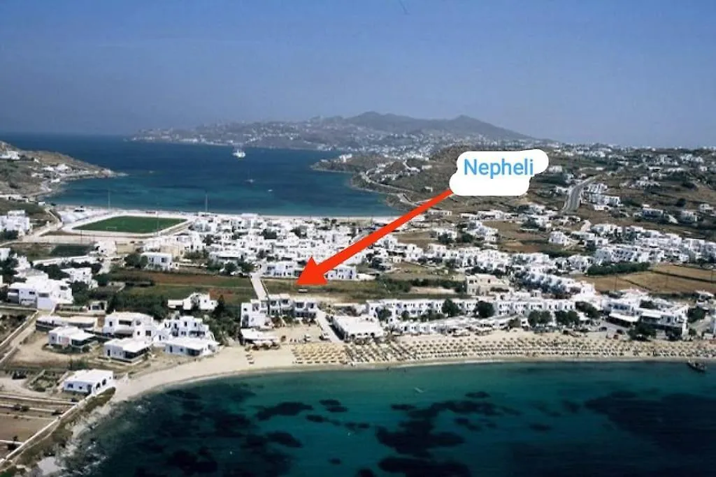 Сasa de vacaciones 'Nepheli' Mykonean Suite Ornos